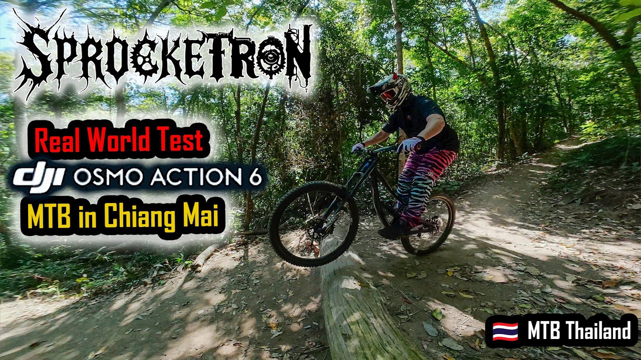 Real MTB Conditions vs Osmo Action 6 - Chiang Mai DH MTB