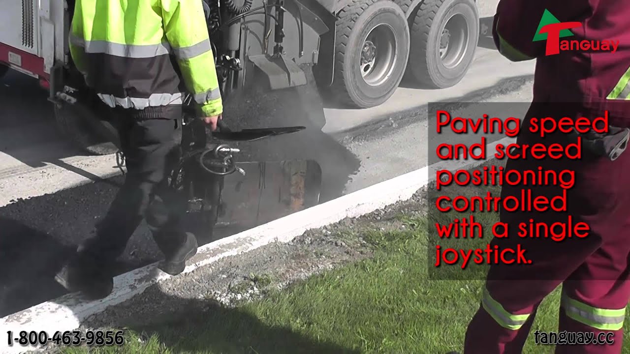 Tanguay Widener Side Paver WP50 /  Élargisseur de route et paveuse latérale WP50 Tanguay