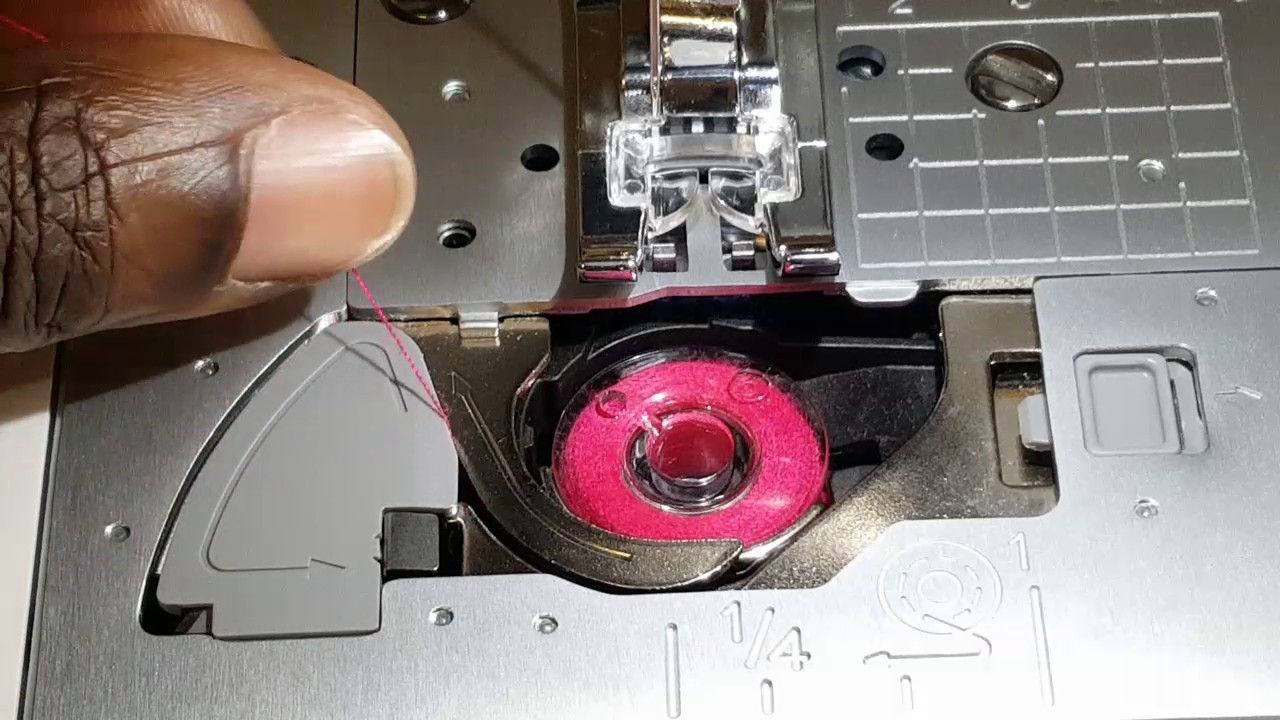 How to wind a bobbin and thread Brother Innov is 1300