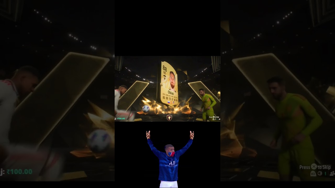packed MBAPPE in our stream 🎇 THANK YOU &hearts;️ &lrm;@vsindiafc&nbsp; given chance 🥳🙏 #fc25 #mbappe #shorts #fc