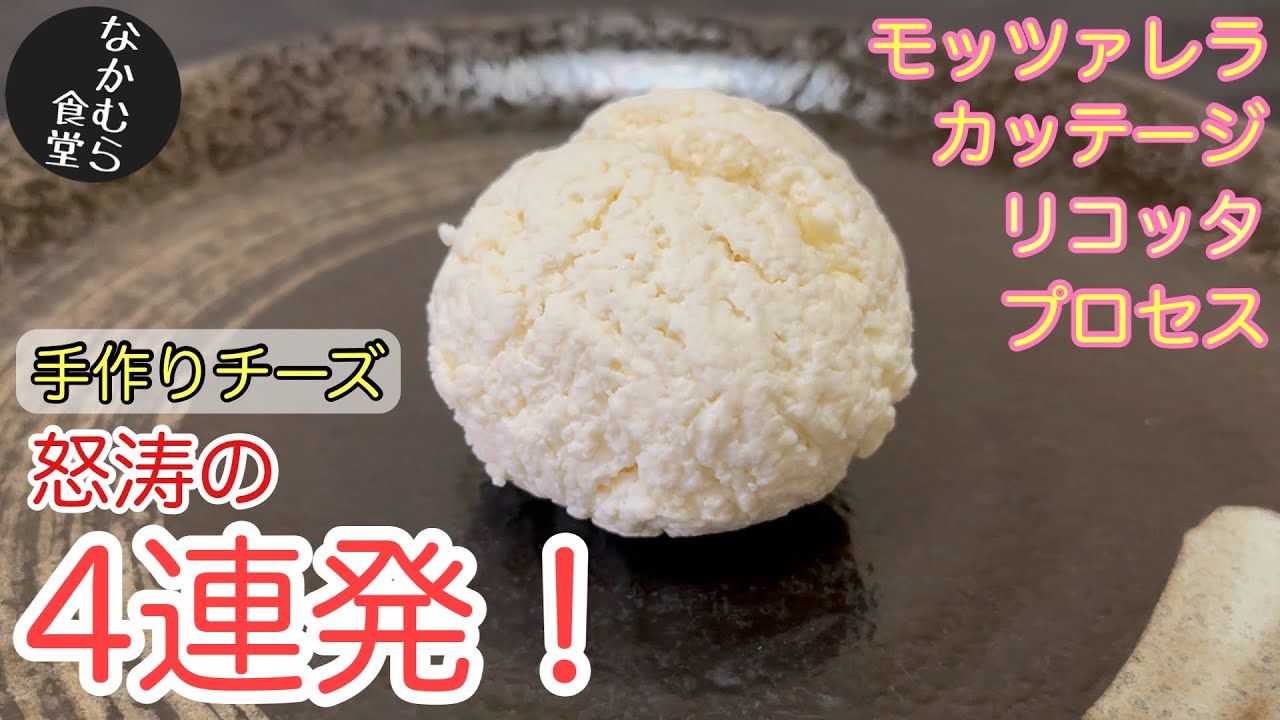 【材料は基本2つ】誰でも簡単に！素朴で美味、手作りチーズ