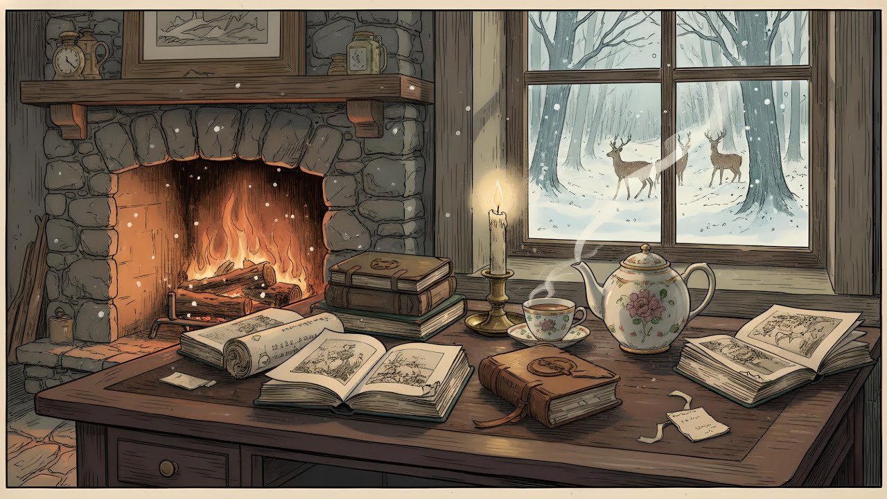 Vintage Swing 1930s Jazz | Cozy Cabin Retreat & Relaxing Ambiance