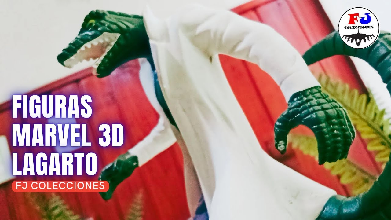 Figuras MARVEL 3D | Lagarto (Lizard) - Salvat