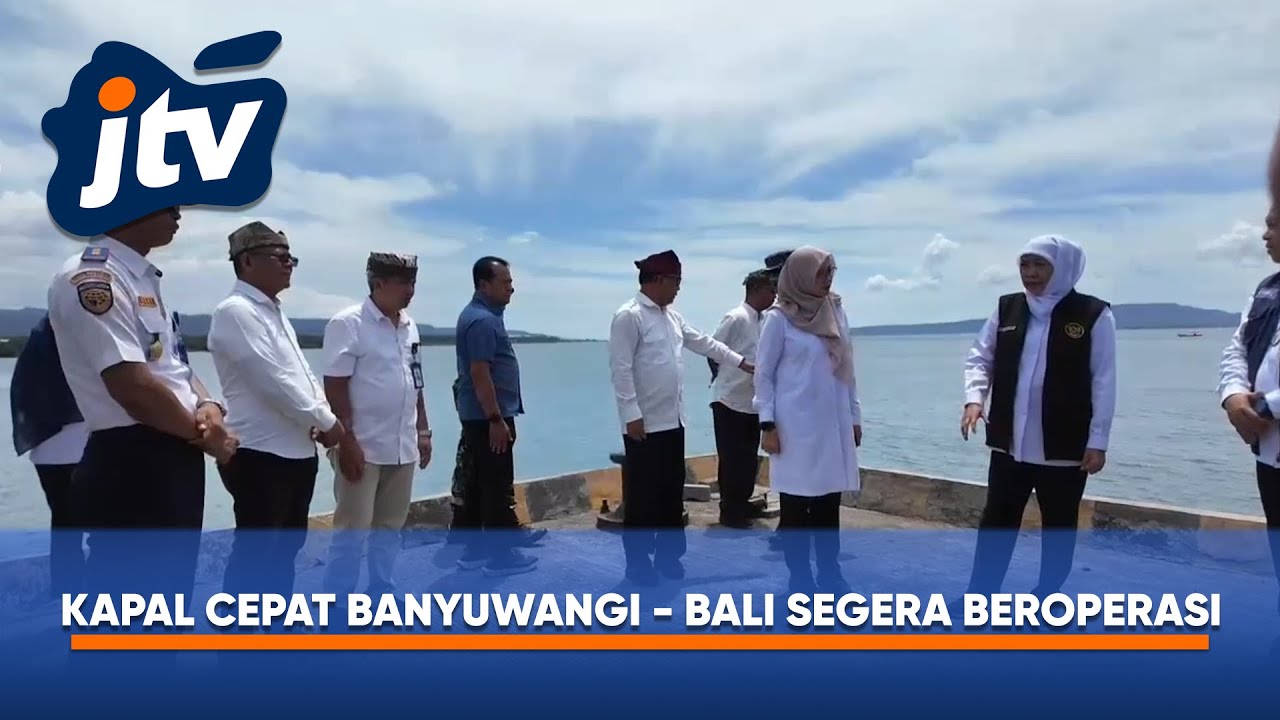 KAPAL CEPAT BANYUWANGI   BALI DENGAN KAPASITAS 300 PENUMPANG SEGERA BEROPERASI