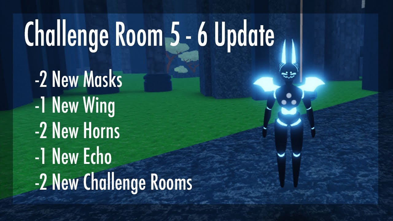 Challenge Rooms 5 & 6 Update - Darkrift Mask [ROBLOX Abyssal]