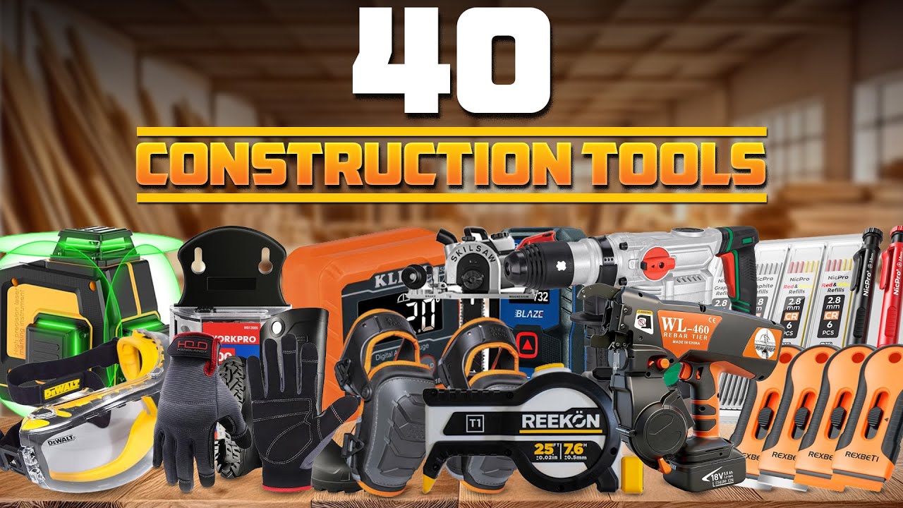 40 Unbelievable Construction Tools on Amazon Working at Another Level
