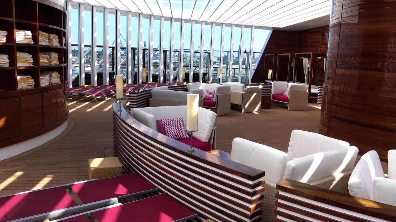 AIDAPRIMA RUNDGANG - Deck 16 - PATIODECK UND PATIO BAR -  die schönsten Plätze an Bord