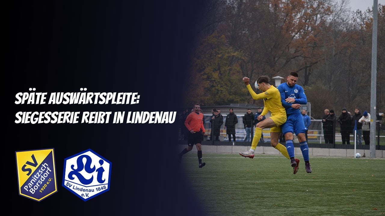 Match Highlights: SV Lindenau gegen SV Panitzsch Borsdorf &ndash; Sachsenklasse Nord (11.Spieltag)