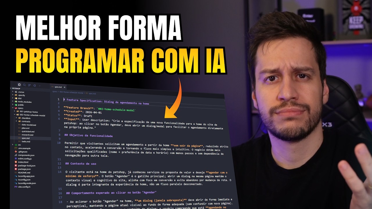 O jeito CERTO de usar IA para programar (ningu&eacute;m te explica isso)