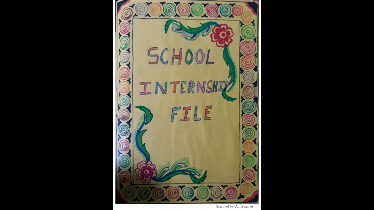 School Internship file in Hindi|| B.Ed 1st year School Observation file || De.le.ed ||