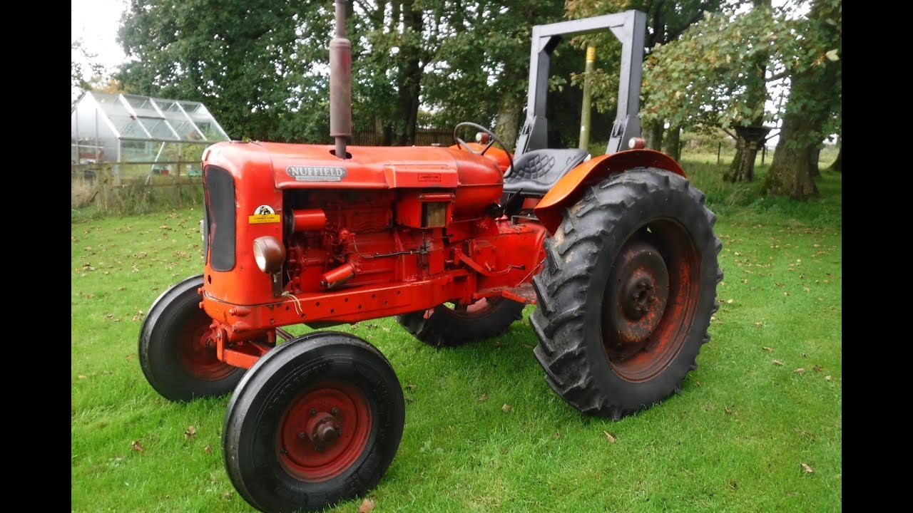 NUFFIELD UNIVESAL FOUR 1960 TRACTOR SOLD BY www.catlowdycarriages.com