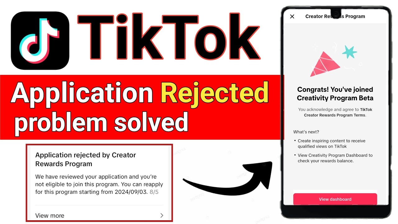 TikTok Application Reject 😭 || TikTok Unoriginal Content Monetization Application Rejected!