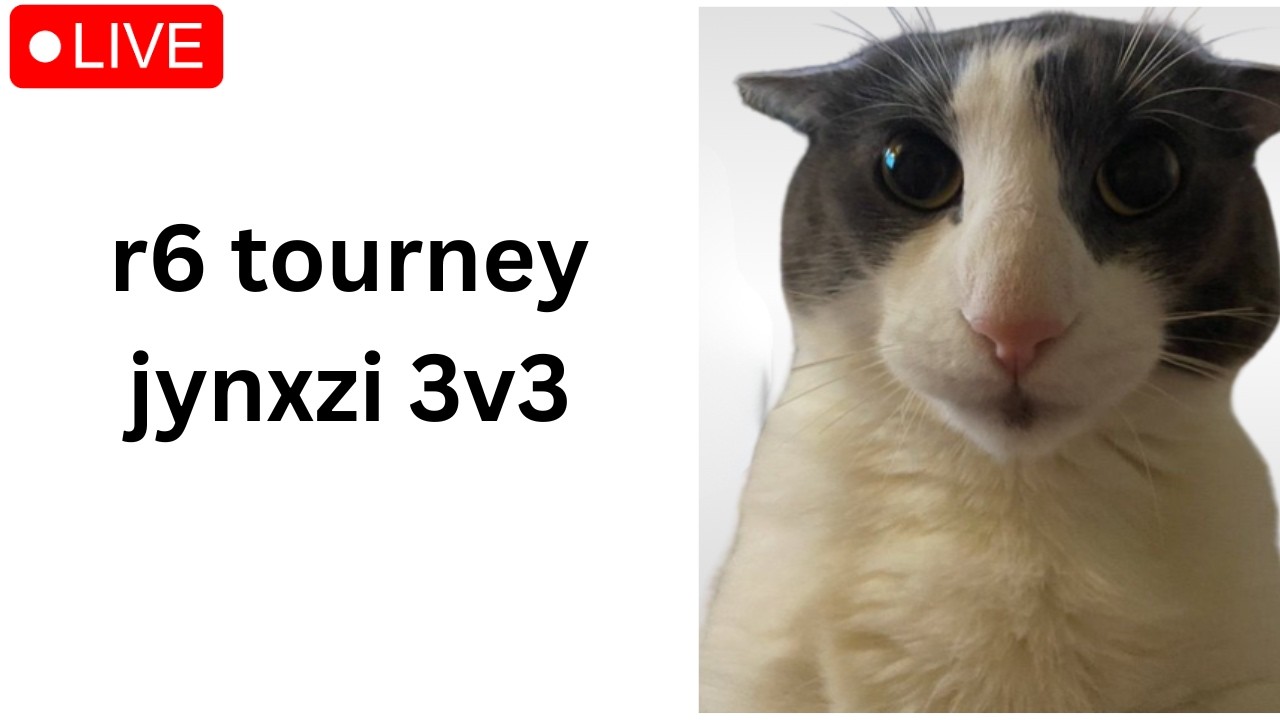 🔴 JYNXZI R6 3v3 TOURNAMENT w/ RyleyCR, Squishy AT 6 PM EST🔴 !r6 !bracket
