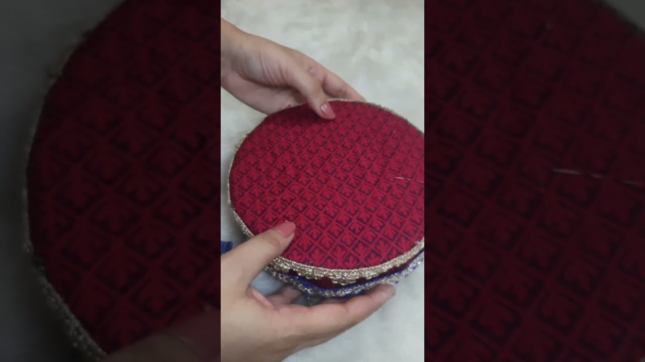 How to make laddu gopal🙏 aasan at home 🏠 #shorts #short #diy #laddugopal
