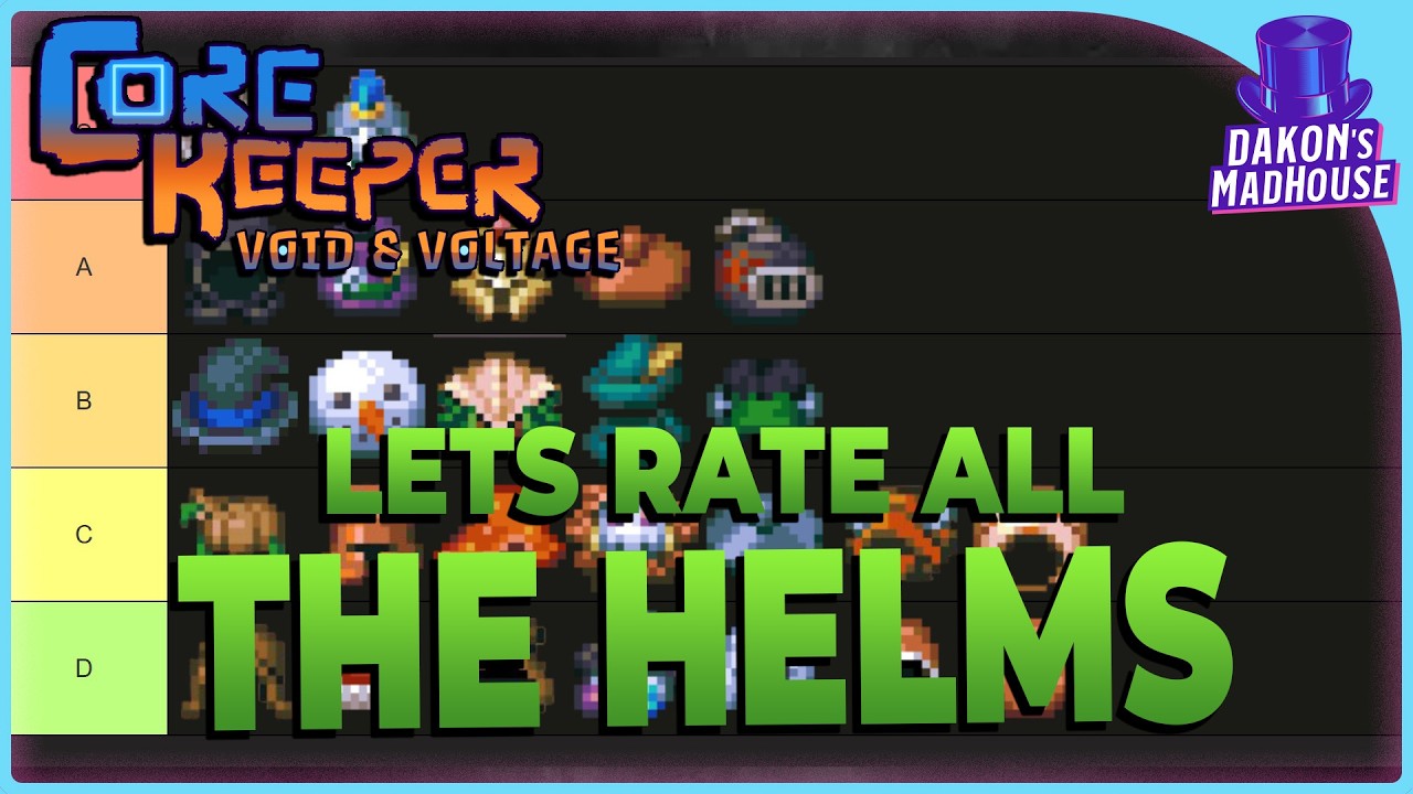 Ranking Every Helm in Core Keeper 1.2