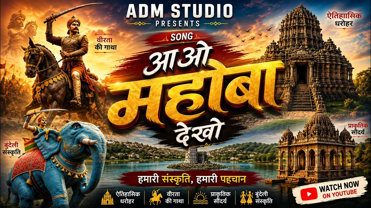 Aao Mahoba Dekho || Mahoba Song || History of Aalha Udal || History of Mahoba || Kajli Mela 2026
