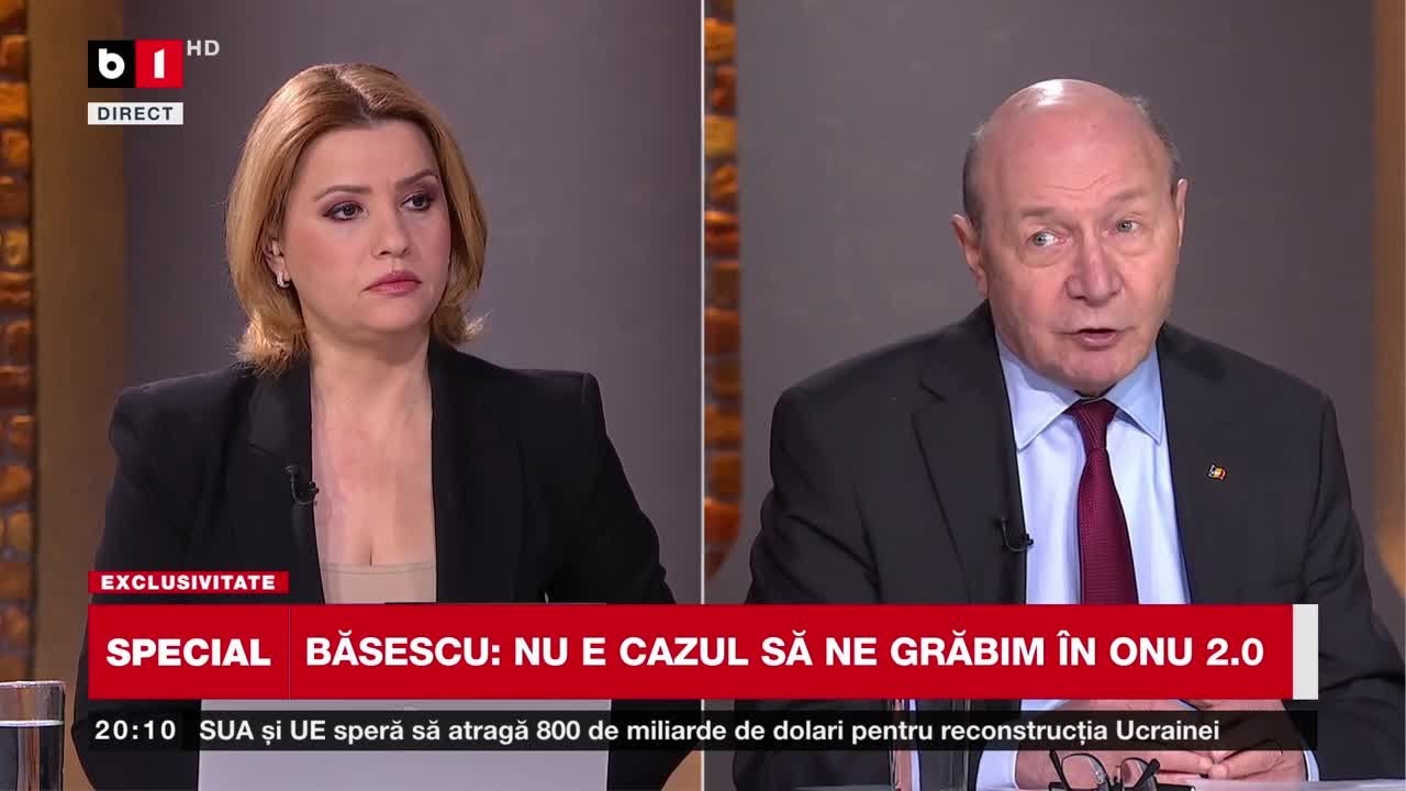 Traian Băsescu despre abordarea care trebuie avută în relația cu SUA. Știri B1TV_ 23 ian. 2026