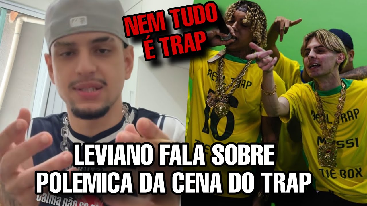 LEVIANO da o papo sobre POL&Ecirc;MICA na cena do REAL TRAP *nem tudo e trap&hellip;^