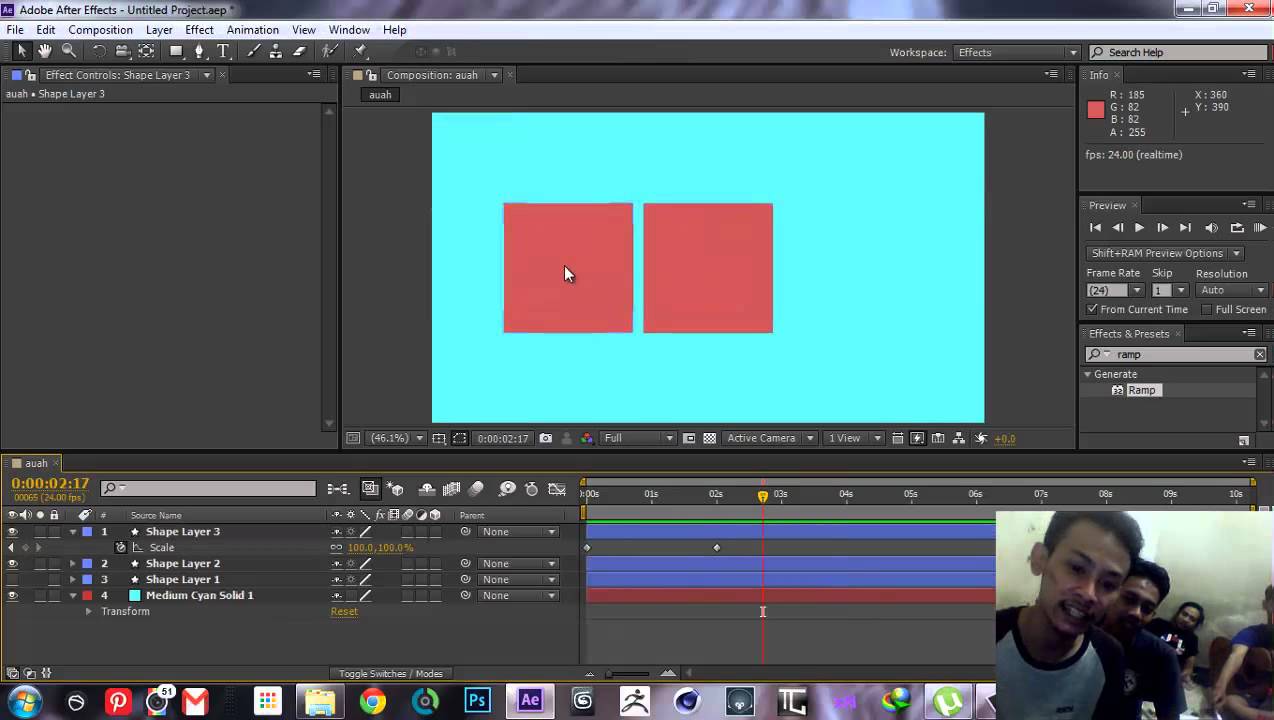 [After Effects] Basic Transform