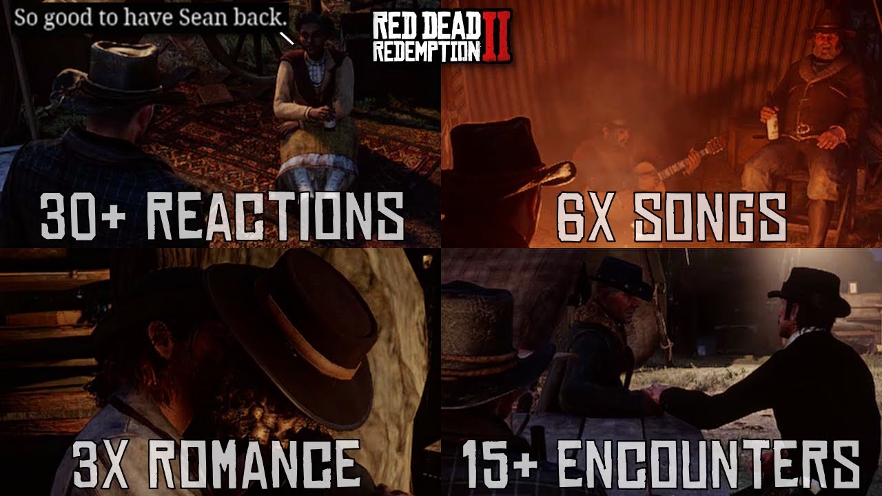 All Missable Content at Sean's Return Party | RDR2