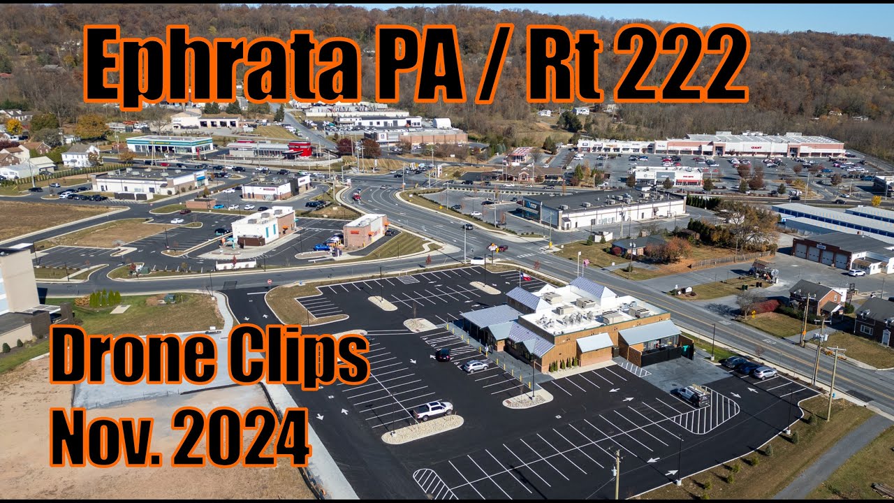 Ephrata PA Drone Footage November 2024