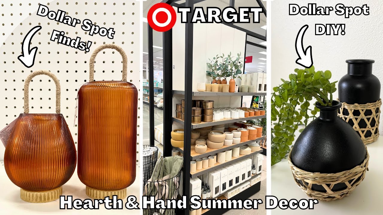 *NEW* TARGET DOLLAR SPOT VLOG | DIY home decor  2023 Summer  Must Haves | SHOP WITH ME
