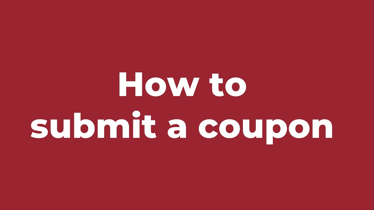 🔴 Submit Coupon - How to submit on CouponUpto