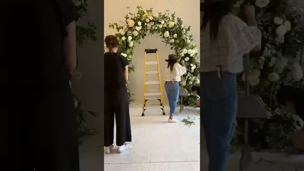 Simple Decoration Wedding || #wedding #decoration #party #flowers #simpledesign #simpledecoration