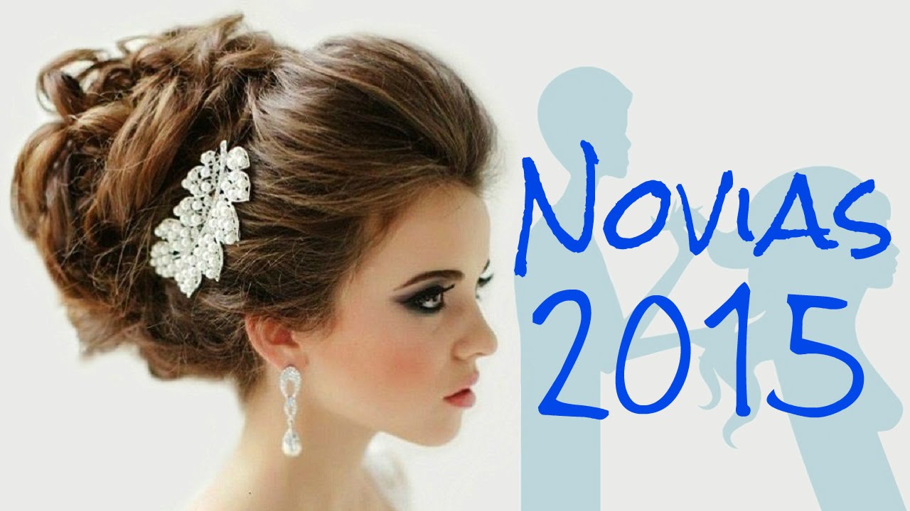 Peinados para novias 2015