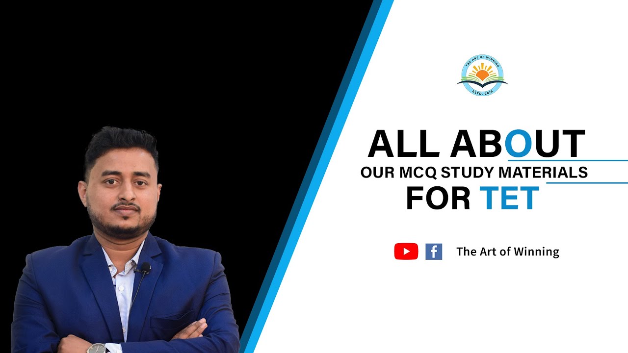 ALL ABOUT STUDY MATERIALS FOR TET || THE ART OF WINNING