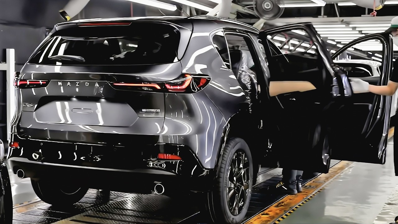 New Mazda  CX-5 production in Japan