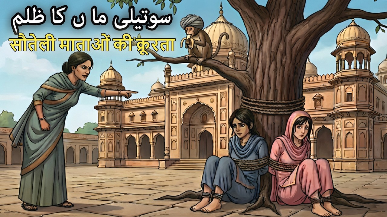 Soteli Maa ka Zulm | Betiyon ki Taqdeer ka Ajeeb Qissa |  Moral Stories in Urdu & Hindi #emotional