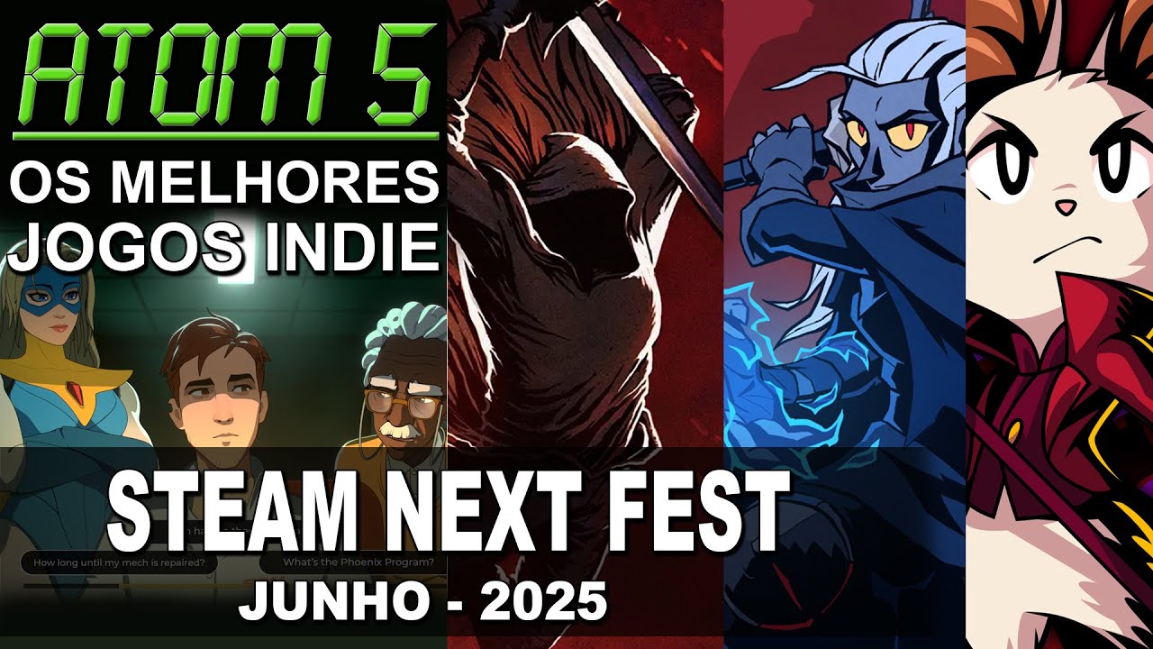 Melhores jogos da Steam Next Fest (Jun / 2025)