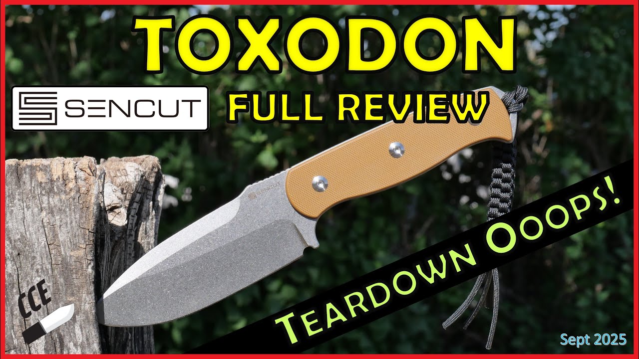 Sencut Toxodon #review - With a #teardown #problem
