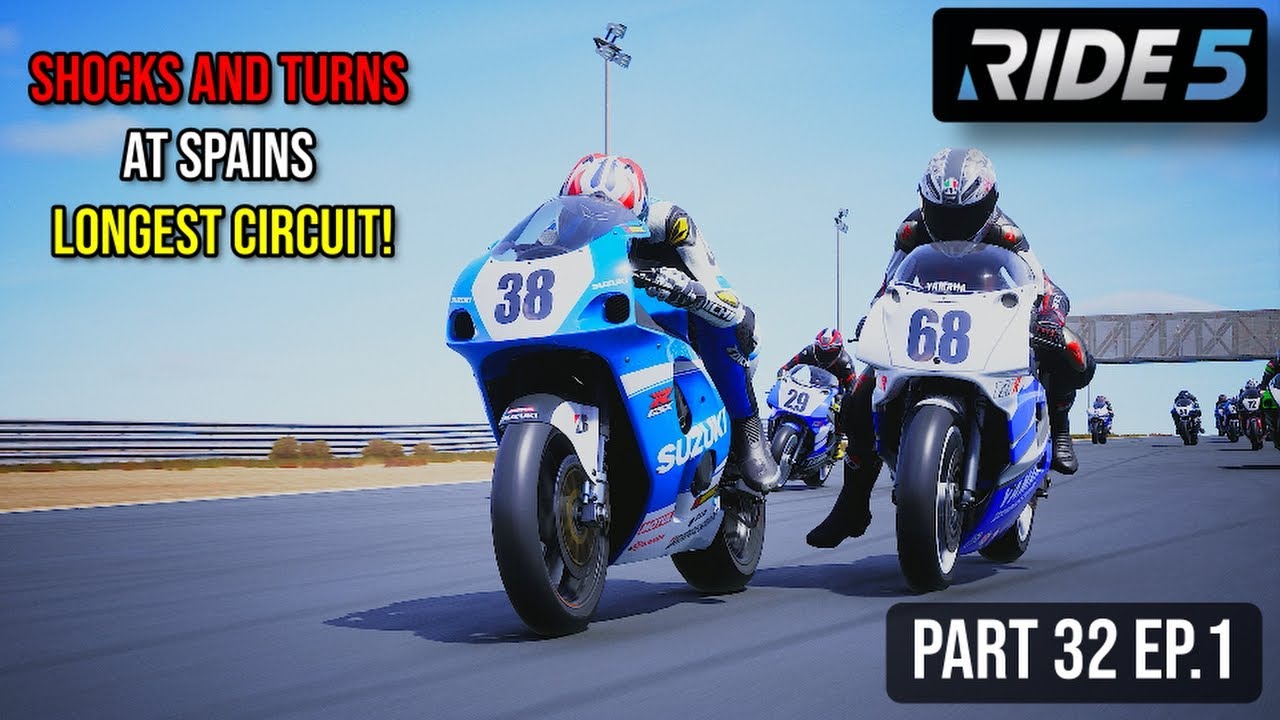 Хаос на 750 куб. см в Испании 🇪🇸 | Гонки по шоссе RIDE 5, часть 32 (начало 1-й серии)