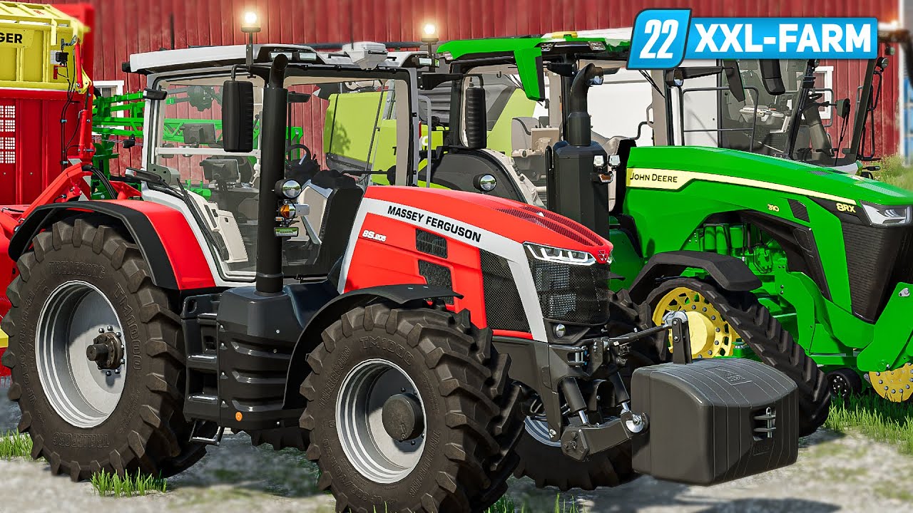 LS22 XXL Farm #1: Einzug auf dem neuen Hof mit den ersten Geräten! | FARMING SIMULATOR 22