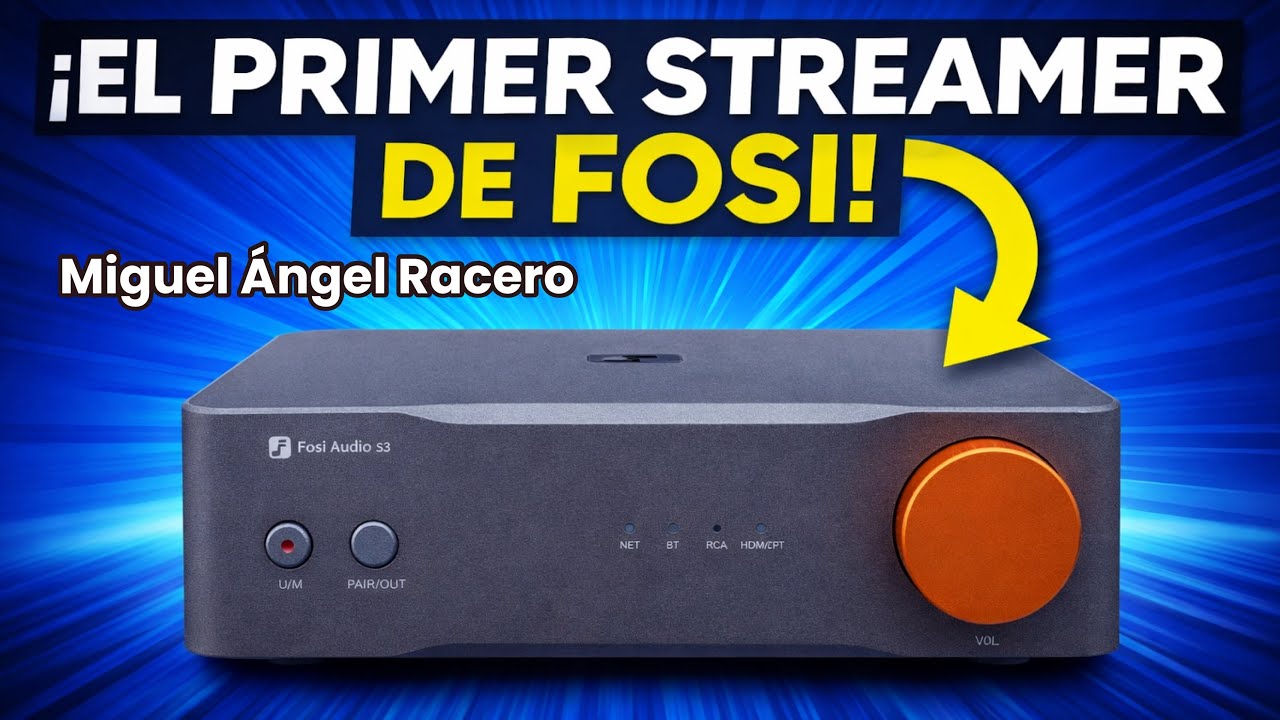 Fosi S3: ¿El streamer Hi-Fi que puede destronar al resto?¿Qué piensas?