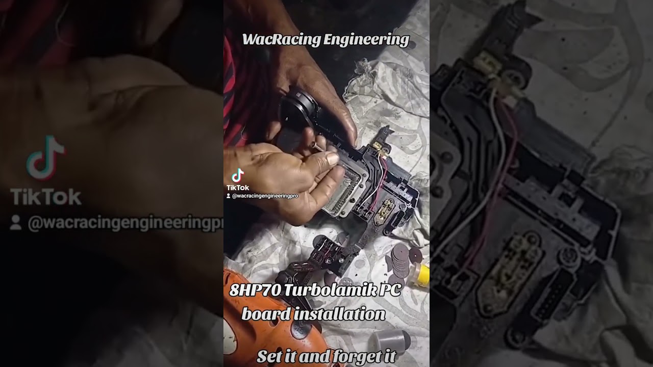 ZF 8HP70 Turbolamik PC board installation