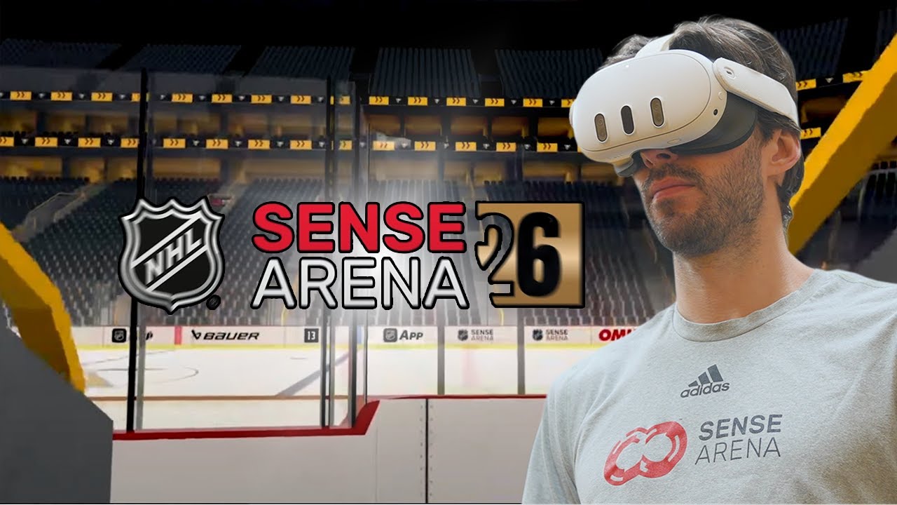 2026 Update NHL Sense Arena VR Hockey Training