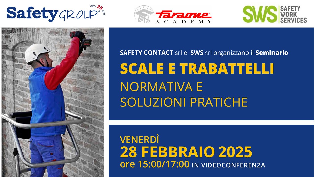 Scale e trabattelli. Normativa e soluzioni pratiche