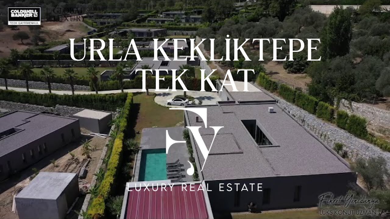 İZMİR URLA Fikret YENİDÜNYA’dan Urla Kekliktepe’de 450 m2 Kapalı Alan