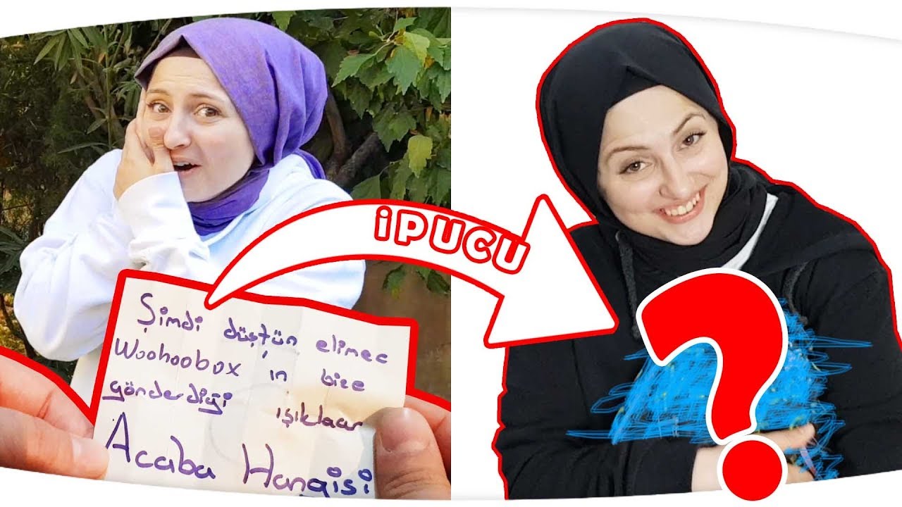 SÜRPRİZ HEDİYE Büşra Yorulmaz a | İpuçlarını Takip Et Hediyeni Bul - Bilin bakalım ablama ne aldık🎁