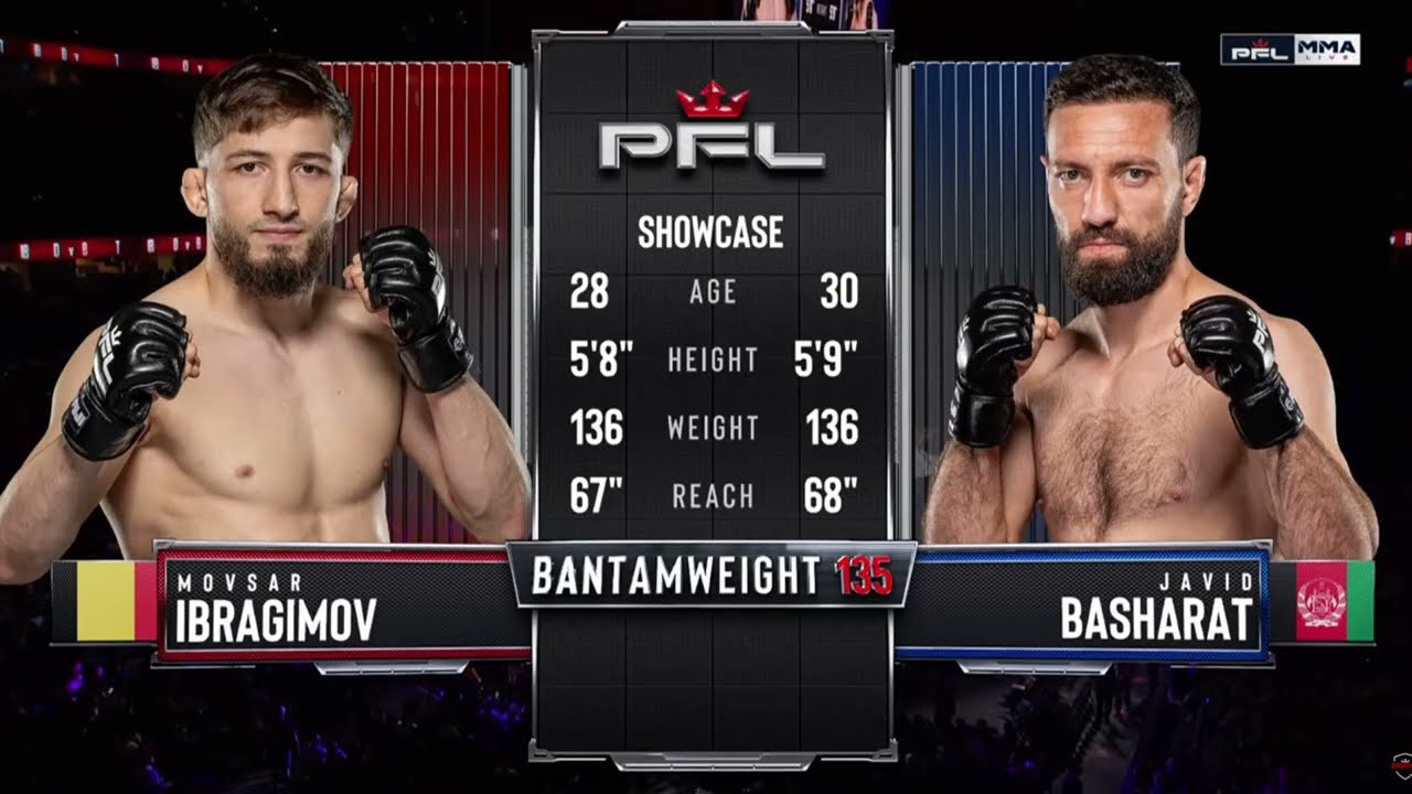 МОВСАР ИБРАГИМОВ vs. ДЖАВИД БАШАРАТ ◆ PFL ТАМПА ◆ ПОЛНЫЙ БОЙ