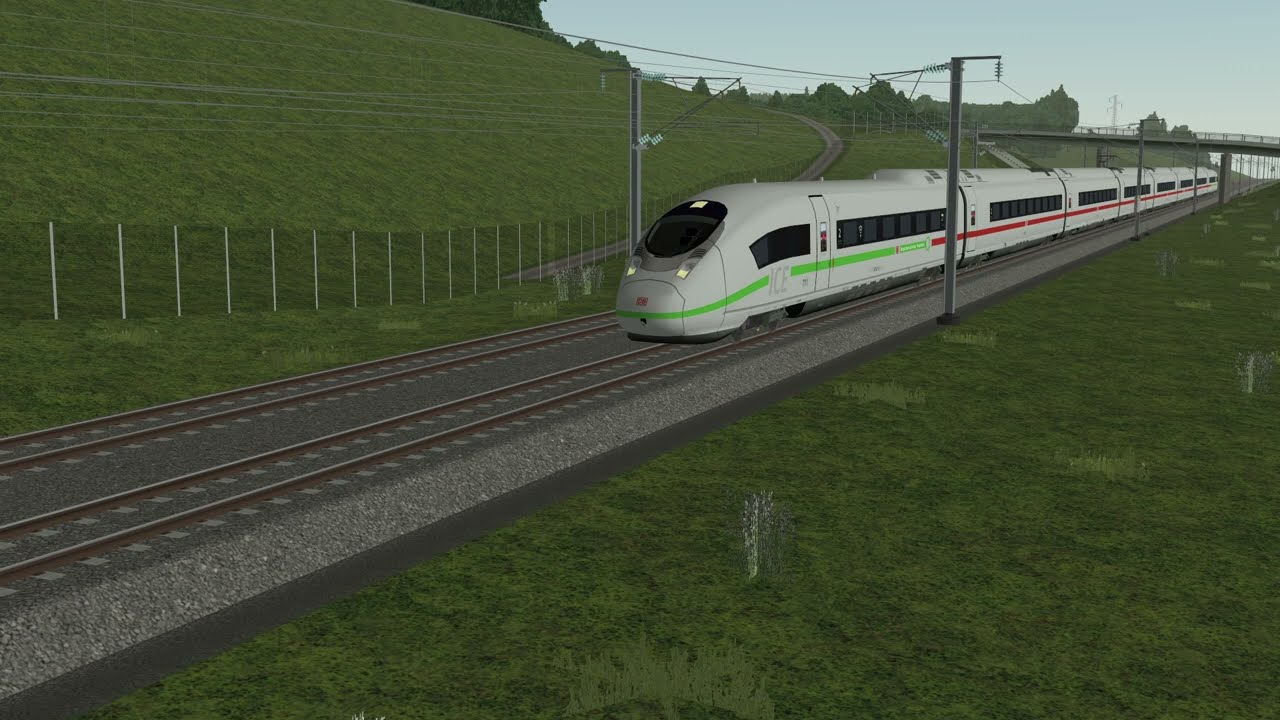 Zusi 3 - À 320 km/h sur la LGV Est en ICE 3M (BR 407 Velaro D)