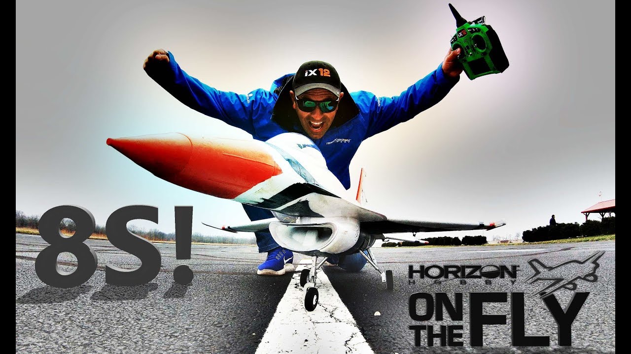 On The Fly: E-flite F-16 8s