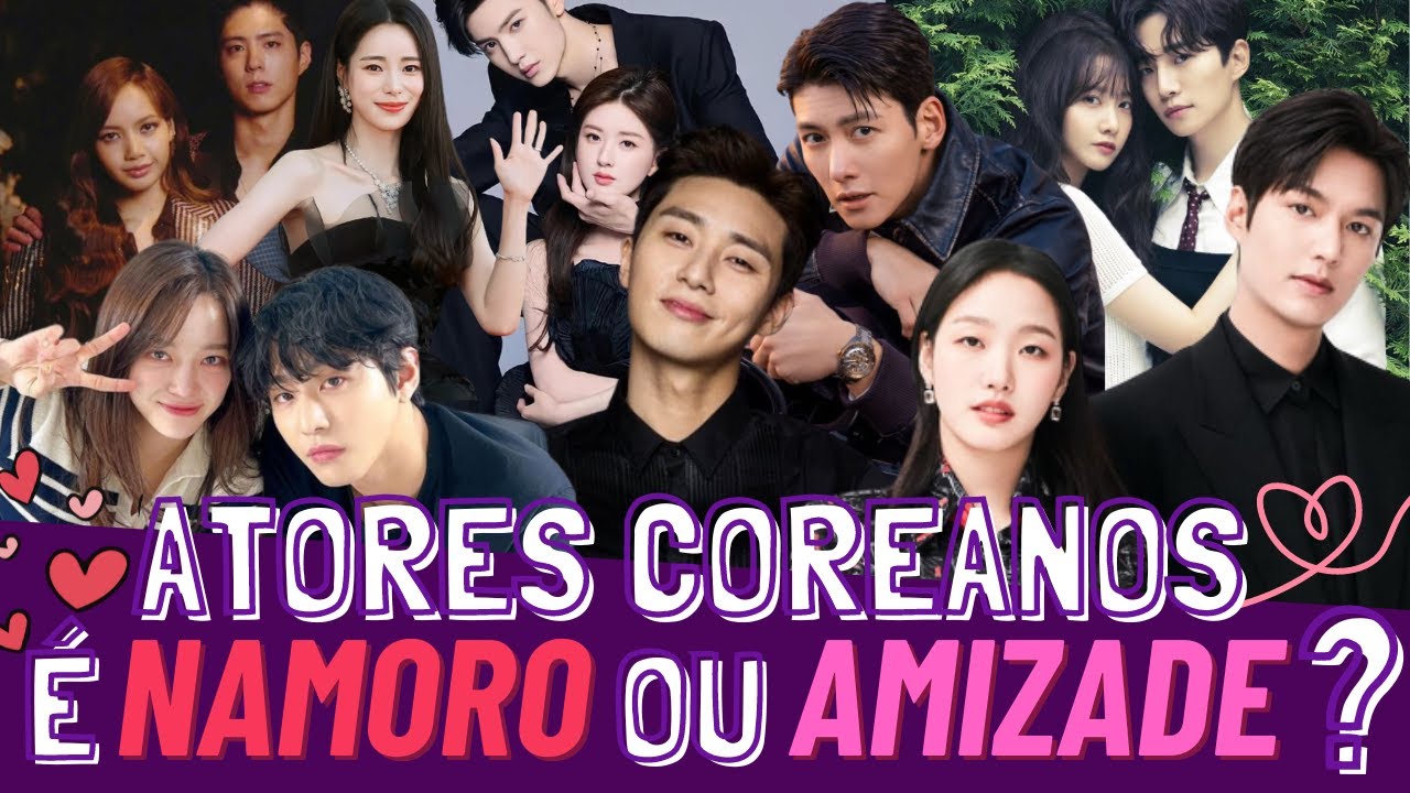 ATORES COREANOS NAMORANDO NA VIDA REAL?