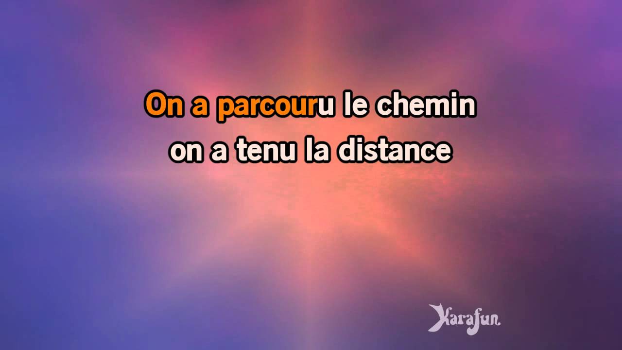 Karaoké Le chemin - Kyo *