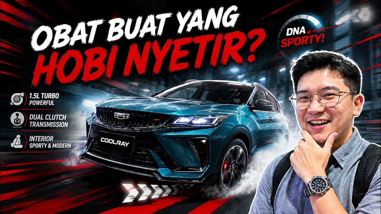 Review Singkat Geely Coolray, Turbo dan Dual Clutch di ERA Efisiensi MOBIL LISTRIK? Apakah WORTH IT?