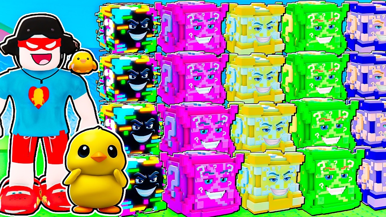 DESAFIO DE LUCKY BLOCKS vs O BICOBRUNO no TSUNAMI