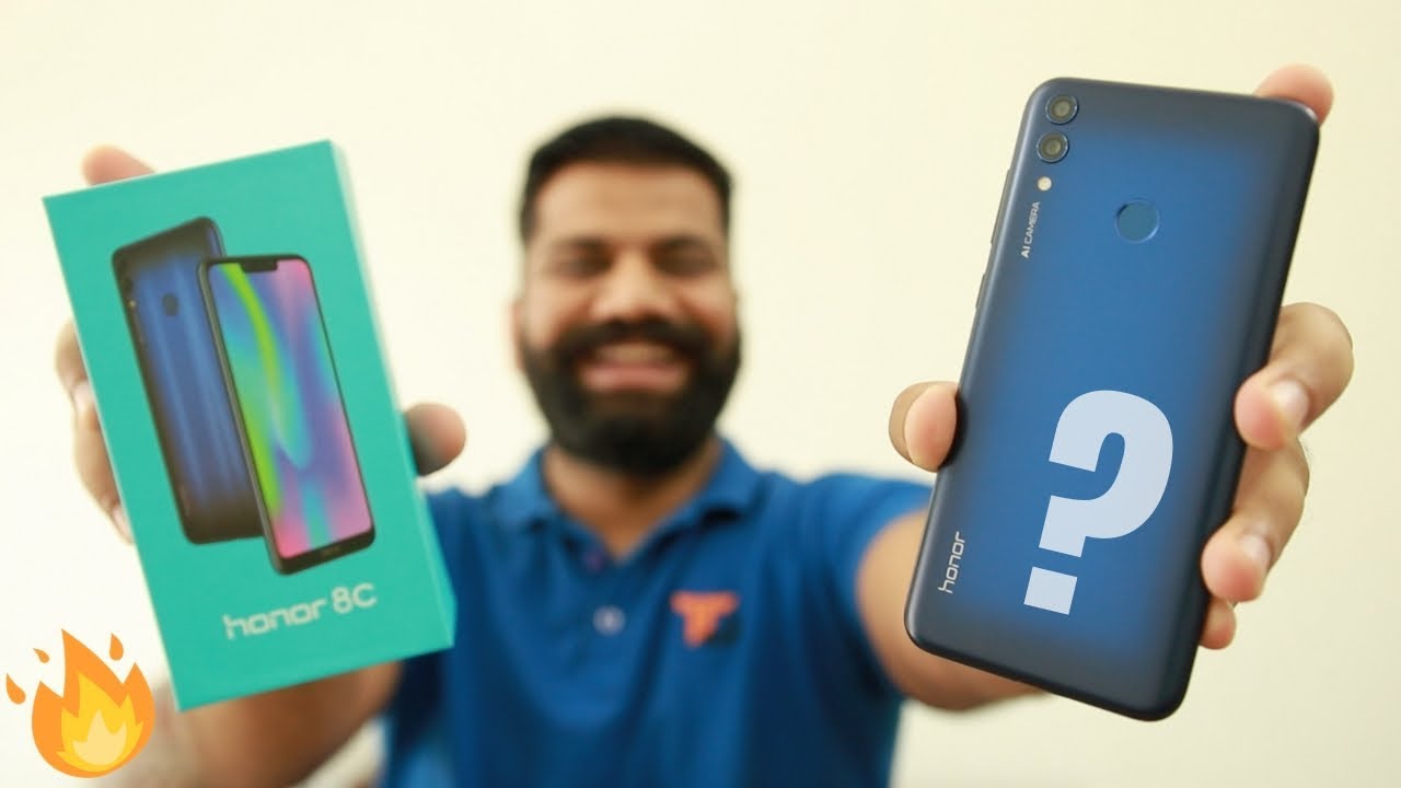 Honor 8C Unboxing & First Look - World's First Snapdragon 632 and More🔥🔥🔥